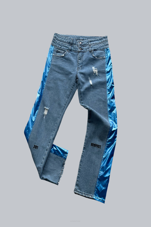BLUE CURACAO TROUSERS 